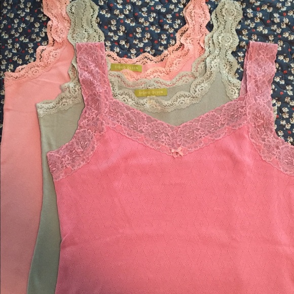 Sigrid Olsen Tops - 3 Sigrid Olsen tanks size L